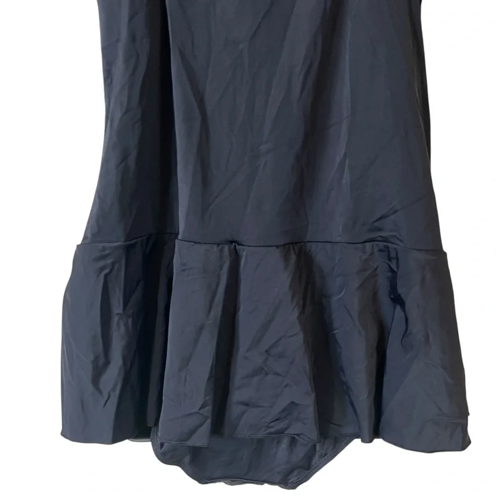 Swim Solutions Plus Size Tummy-Control Skater Swimdress